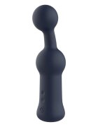 DREAM toys Vibrator flexibil Startroopers Astronaut 10 funcții de vibrație rezistent la apă IPX6 lungime 18.6 cm albastru