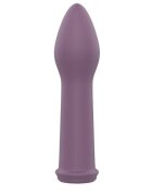 DREAM toys Vibrator mini Nude Jade 10 funcții de vibrație rezistent la apă IPX6 lungime 14.7 cm culoare mov