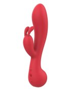 DREAM toys Vibrator rabbit Amour Camille pentru stimularea clitorisului și punctului G 10 funcții de vibrație roșu
