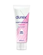 DUREX Lubrifiant NATURALS Sensitive pe bază de apă ameliorează uscăciunea vaginală 100 ml (roz)