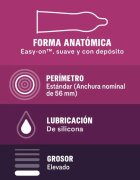 DUREX Prezervative Sin Latex regular fit fara latex senzatie naturala 56 mm 1 cutie x 12 buc