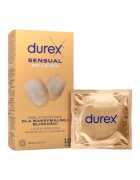 DUREX Prezervative subțiri Sensual fără latex senzație naturală 56 mm 1 cutie x 10 buc