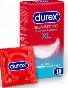 DUREX Prezervative ultra subtiri Sensitivo XL grande fit 60 mm 1 cutie x 10 buc