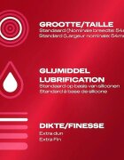 DUREX Prezervative ultra subtiri Thin Feel Ultra Thin 54 mm 1 cutie x 10 buc