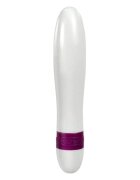 DUREX Stimulator clitoris Intense Pure Fantasy cu vibrații multiple rezistent la apă lungime 15 cm alb cu mov