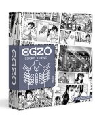 EGZO Prezervativ stimulator Ugly Coyote Grey - Hard cu texturi proeminente din latex diametru 52 mm 1 buc.