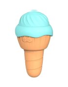 ENGILY ROSS Stimulator clitoris Frostylicious în formă de înghețată 7 funcții de simulare sex oral 7 funcții de vibrație albastru