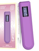 ENGILY ROSS Vibrator bullet Whim cu ecran digital 10 moduri de vibrație rezistent la apă culoare mov