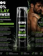 Eros Gel Delay Power Concentrate ajută la întârzierea ejaculării pe bază de apă testat dermatologic 30 ml