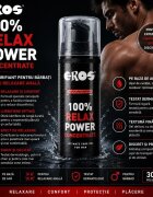 Eros Gel lubrifiant pentru bărbați 100% Relax Power Concentrate MEN pentru relaxare anală testat dermatologic pe bază de apă 30 ml