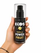 Eros Lubrifiant Power Fruit foarte alunecos pe bază mixtă aromă Vanilie 125 ml