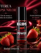Eros Ulei de masaj Power Warming cu efect de încalzire aromă Căpșuni 100 ml