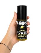 Eros Ulei de masaj Power Warming cu efect de încălzire aromă Vanilie 100 ml