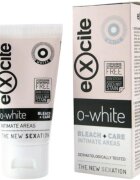 EXCITE Cremă O-White Bleach + Care pentru albirea zonelor intime cu efect hidratant testat dermatologic 50 ml