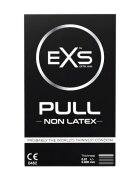 EXS Prezervative fără latex Pull Non Latex ușor de aplicat ultra-subțiri lubrifiate și rezistente 3 bucăți