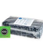 EXS Prezervative Ribbed & Dotted texturate subțiri și rezistente diametru 56 mm 100 bucăți