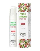 EXSENS Gel Fresh Ginger Lichee Arousal Gel pentru stimulare zone intime efect de răcire aromă de ghimbir și litchi 15 ml