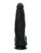 EXTREME BY HIDDEN DESIRE Dildo realist DONG XXL din PVC neted diametru 7 cm lungime 32 cm negru