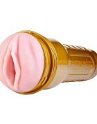 FLESHLIGHT Masturbator Stamina Training Unit Lady simulare vaginală realistă lungime inserabilă 25 cm auriu