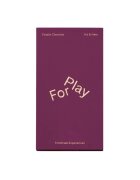 Forplay Ciocolată afrodisiacă cupluri His and Hers Chocolate Dark include ciocolată pentru ea și el 6 cărți de aventuri erotice 6 buc
