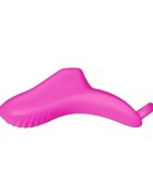 FUZU Vibrator pentru deget Sensa Fingertip Vibe pentru stimulare clitoris și zone erogene 8 funcții de vibrație roz