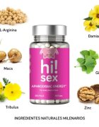 HI! SEX Capsule Aphrodisiac Energy unisex pentru libido energie și plăcere intensificată cu maca și ginkgo biloba 60 buc