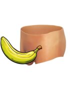 Hidden Desire Boxershort penis - Alter Ego din silicon 100% pur cu un penis erect si testicole 18 cm L