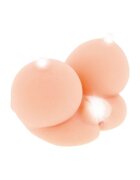 Hidden Desire Masturbator realistic cu sâni BANGERS by FUCKY MY VIRGIN PUSSY simulare vaginală și anală cu textură realistică