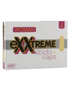 HOT Capsule Exxtreme Libido Caps pentru creșterea libidoului feminin cu vitamina B3 și acid folic 5 buc