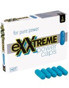 HOT Capsule Exxtreme Power Caps pentru potență și performanțe sexuale îmbunătățite cu cardamom și guarana 5 buc