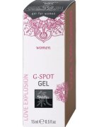 HOT Gel intim SHIATSU G-Spot Gel - Love Explosion pentru stimularea clitorisului și orgasm intens 15 ml