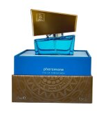HOT Parfum cu feromoni Shiatsu - Pheromone Men pentru barbati albastru deschis 15 ml