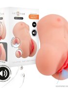 INTENSE Masturbator realistic Catherine simulare vaginală cu sunete integrate 10 funcții de vibrație rezistent la apă culoarea pielii