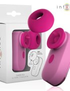 INTENSE Stimulator clitoris Sabrina Clitoral Stimulator cu funcție de simulare sex oral și tapping culoare roz