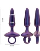 INTENSE Vibrator anal MARLON control prin telecomanda 10 functii de vibratie rezistent la apa din silicon mov 15 cm