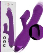 INTENSE Vibrator rabbit IGGY Multifunction cu 8 funcții de penetrare automată 8 funcții de pulsații 8 funcții de oscilații mov
