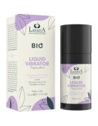 IntimateLine Gel intim LUXURIA Bio Liquid Vibrator cu efect de furnicături pentru stimularea clitorisului și orgasm intens 15 ml
