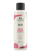 IntimateLine Ulei de masaj LUXURIA Bio Wild Roses cu uleiuri naturale fără parabeni aromă de trandafir 100 ml (roz)