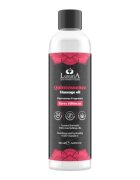 IntimateLine Ulei de masaj LUXURIA Quintessence Berry Hibiscus cu vitamina E și feromoni cu aromă de zmeură și hibiscus 150 ml