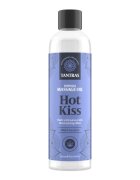 IntimateLine Ulei de masaj TANTRAS Hot Kiss cu vitamina E și uleiuri naturale aromă de lămâie pin și trandafir 150 ml (albastru)