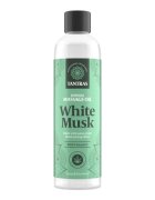 IntimateLine Ulei de masaj TANTRAS White Musk cu vitamina E și uleiuri naturale aromă de iasomie santal și vanilie 150 ml (verde)