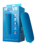 INTOYOU Vibrator bullet MOOVE pentru stimularea clitorisului 10 funcții de vibrație rezistent la apă culoarea albastru