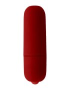 INTOYOU Vibrator bullet MOOVE pentru stimularea clitorisului 10 funcții de vibrație rezistent la apă culoarea roșu