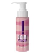 INTT Cremă și gel 2 în 1 Creamy Attraction Seductive formulă hibridă potrivită pentru masaj erotic aromă afrodisiacă 100 ml