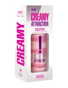 INTT Cremă și gel 2 în 1 Creamy Attraction Seductive formulă hibridă potrivită pentru masaj erotic aromă afrodisiacă 100 ml