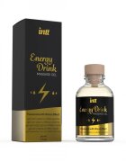 INTT Gel ENERGY DRINK efect 4 in 1 - masaj erotic sex oral excitare si cresterea libidoului lubrifiant cu efect de incalzire 30 ml