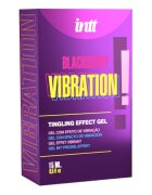 INTT Gel intim Blackberry Vibration! pentru stimulare clitoris și sex oral cu efect de furnicături aromă de mure 15 ml
