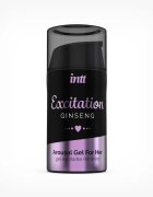 INTT Gel natural Excitation Ginseng pentru cresterea libidoului si orgasm intens femei 15 ml