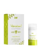 INTT Gel pentru stimulare si excitare Vibration! CAIPIRINHA cu efect de incalzire ALB Unisex 15 ml
