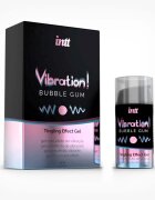 INTT Gel Vibration! Bubble Gum pentru stimulare si excitare senzatie vibranta Unisex 15 ml
